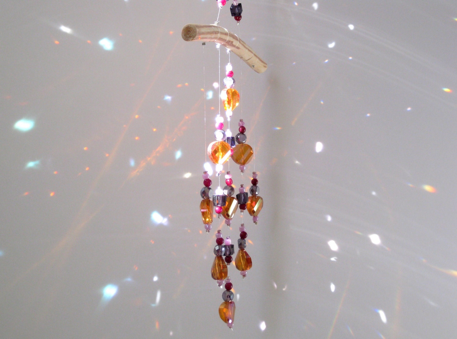 sun catcher mobile beaded ceiling window hanging suncatcher