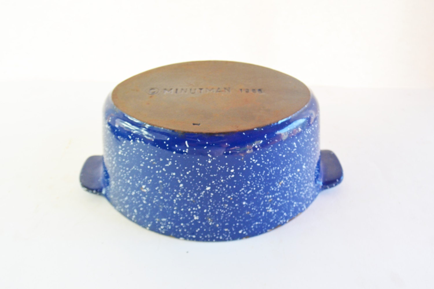 Cast Iron Humidifier Enameled Wood Stove Top Steamer Vintage