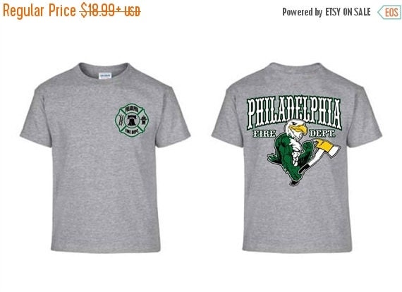 philadelphia fire dept t shirts