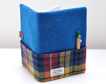 HARRIS TWEED fabric notebook cover - Bespoke Collection (Notebook included)