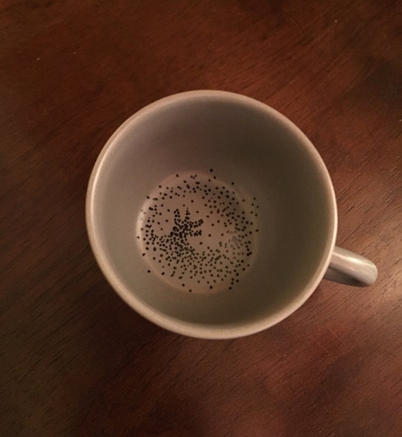 Harry Potter 'The Grim' BlueGrey Stonelike Tea Cup