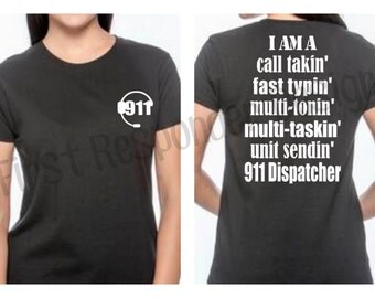 911 dispatcher shirts