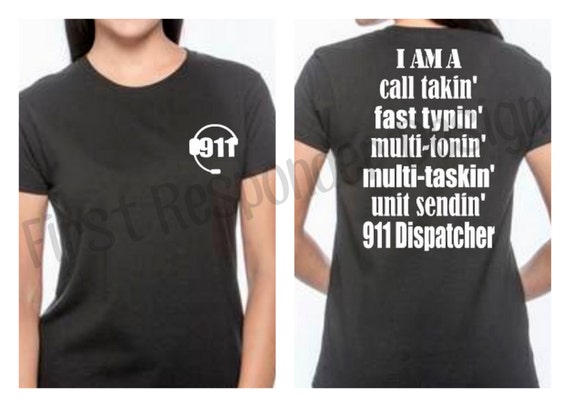 911 dispatcher shirts