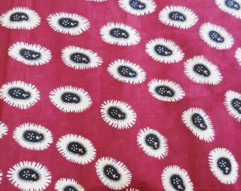 Fat Quarter High Quality Vlisco African Fabric, Ethnic Block Print, Cotton Wax Hollandais, Boho Decor, African Clothing, Quilting Patchwork