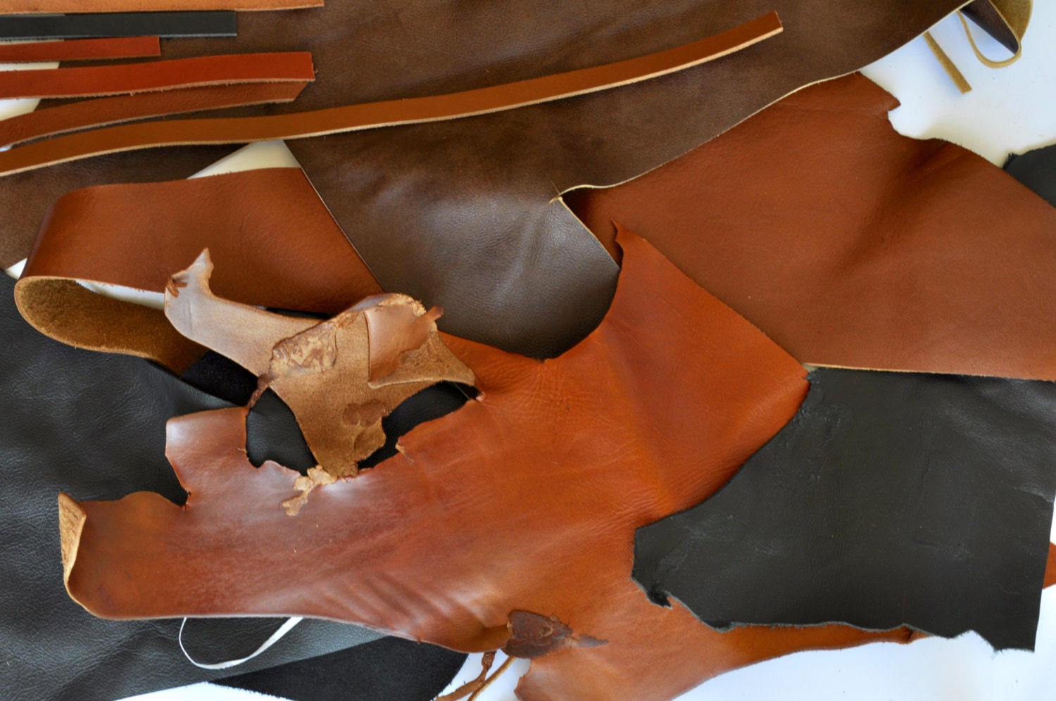 Leather Scraps craft leather