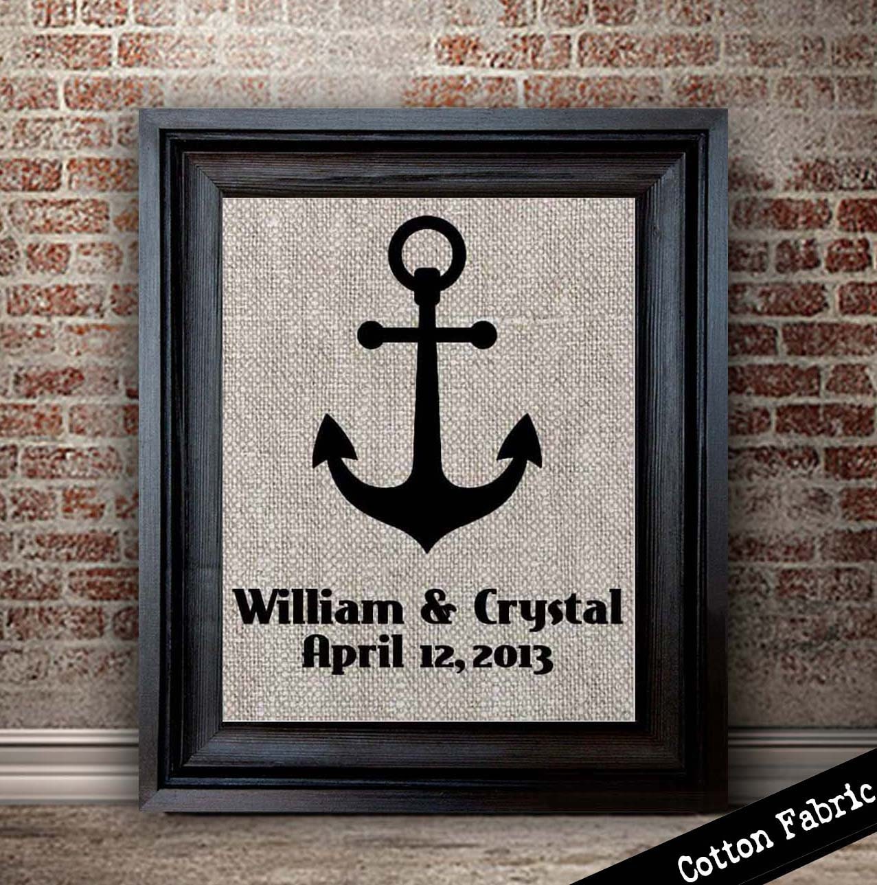 2 Year Anniversary Gifts For Him
 2 Year Anniversary Gifts for Him ANCHOR Print Unique