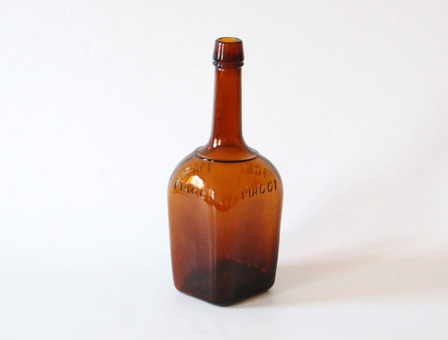 Grote vintage maggi fles keuken decor van horsesforcourses op etsy