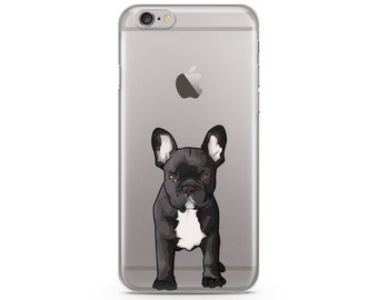 French Bulldog iPhone 6s case, Custom illustrated dog iPhone Case, Hand Drawn dog iPhone Case, iPhone 7 case, iPhone 7 plus case