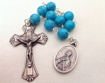 St Monica / St Augustine Chaplet // Prayer chaplet // Catholic gift