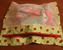 Popular items for mesh laundry bag on Etsy