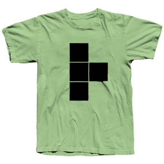 tetris screen printed by daftcatink on etsy tetris screen printed by daftcatink on etsy