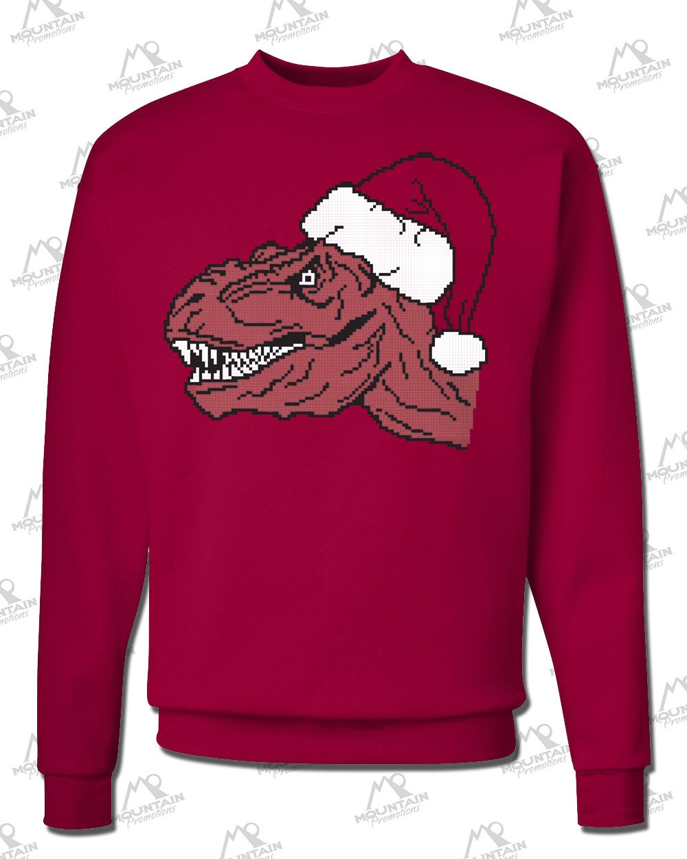 Dinosaur 'Ugly Christmas Sweater' Sweatshirt by MountainPromotions