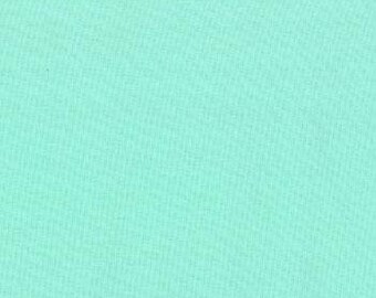 Bella Solids Aqua Fabric by Moda 100% cotton, quilt shop quality, sold by the half yard
