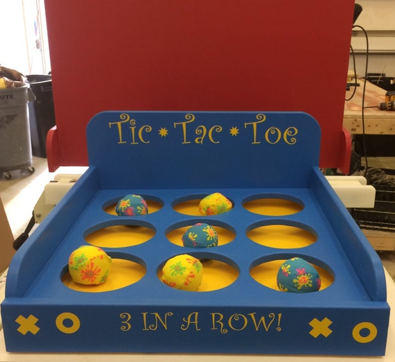 Tic Tac Toe Carnival Game Birthday Party by TravelingElephants