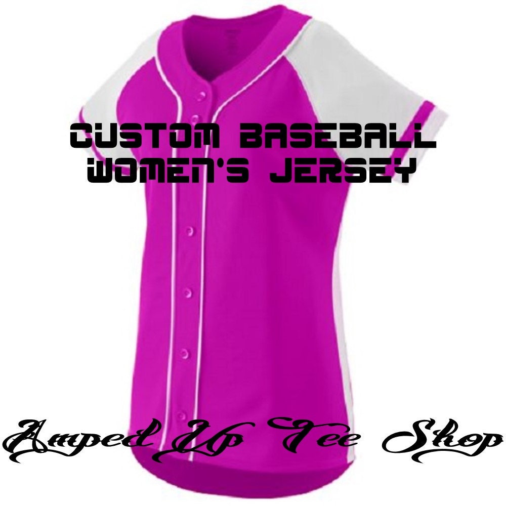 Custom Baseball Women's Jerseys Custom Jersey
