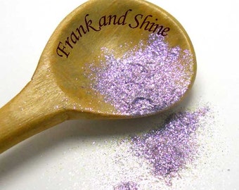 Glow Purple glitter pigment for nail polish