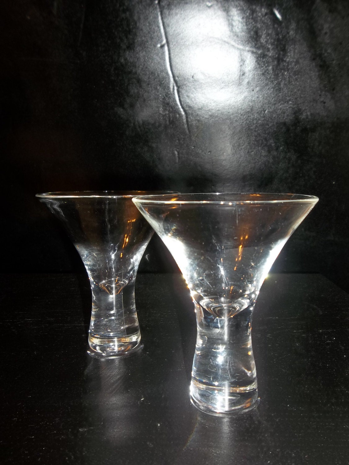 ON SALE WAS 9.99...Stemless Martini Glasses Set of 2