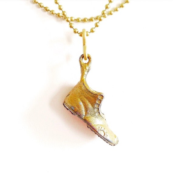 Shoe Charm Necklace by MarisaSpinelloNYC on Etsy
