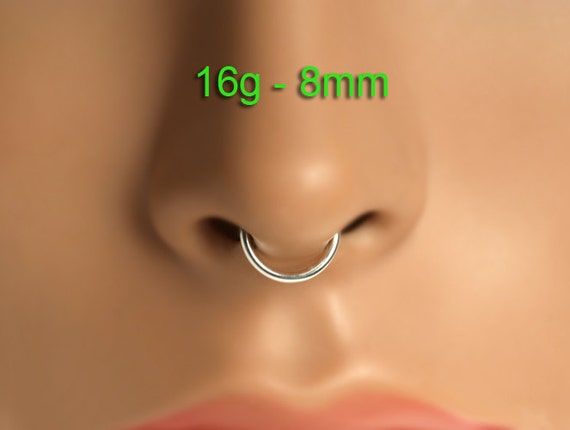 0.8 mm septum ring