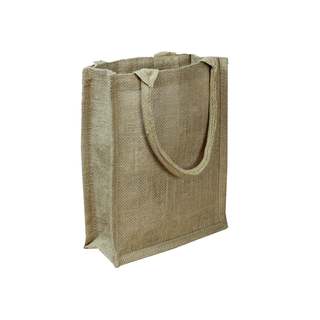 Natural Burlap Tote Bags 9 x 11 x 3