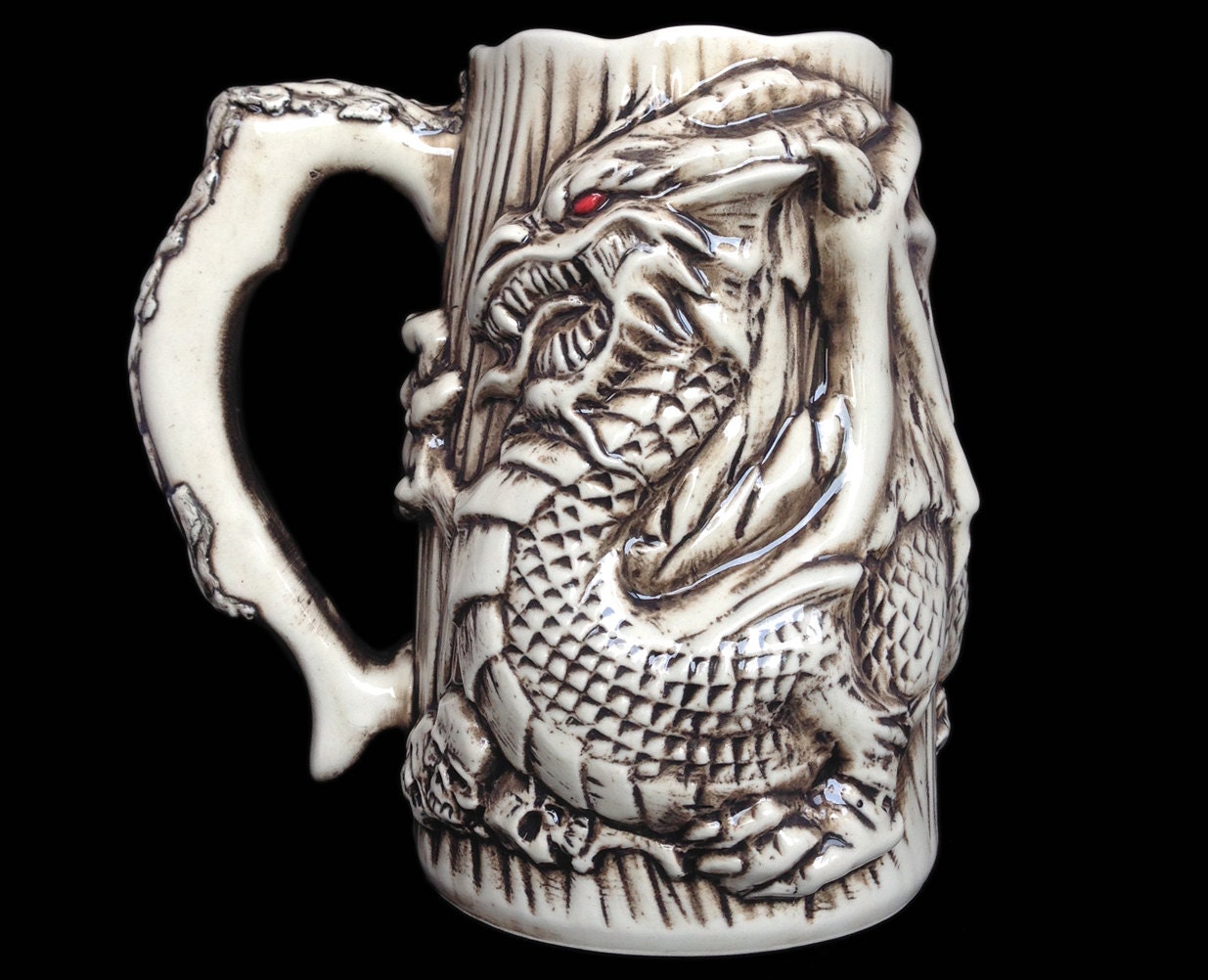 dragon beer mug