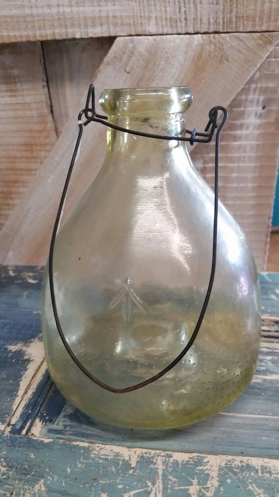Vintage Fly Trap Wasp Trap Manganese Glass by TheHavenOnMain