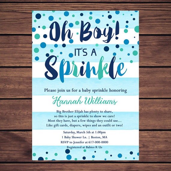 Baby Sprinkle Invitation Ideas 8