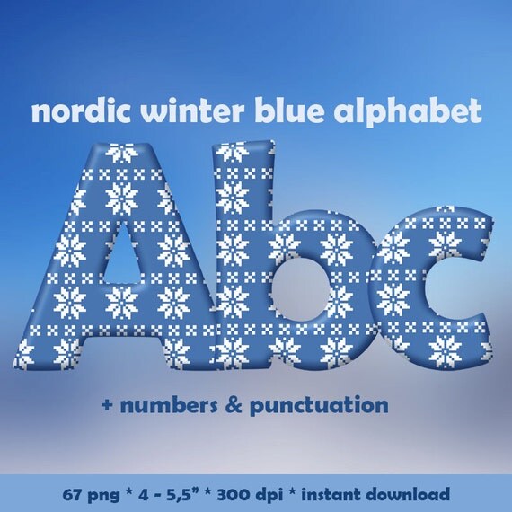 winter alphabet clipart - photo #28