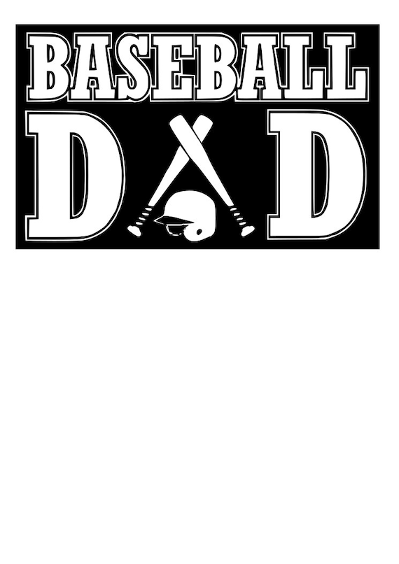 Download Baseball Dad SVG & DXF File by SouthernPickedDesign on Etsy
