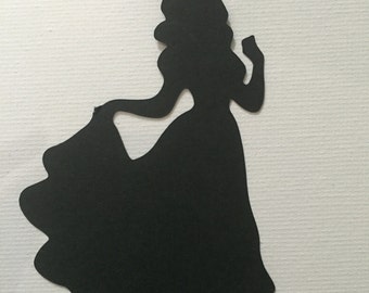 Snow white silhouette | Etsy