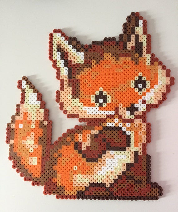 Baby Fox Perler Bead