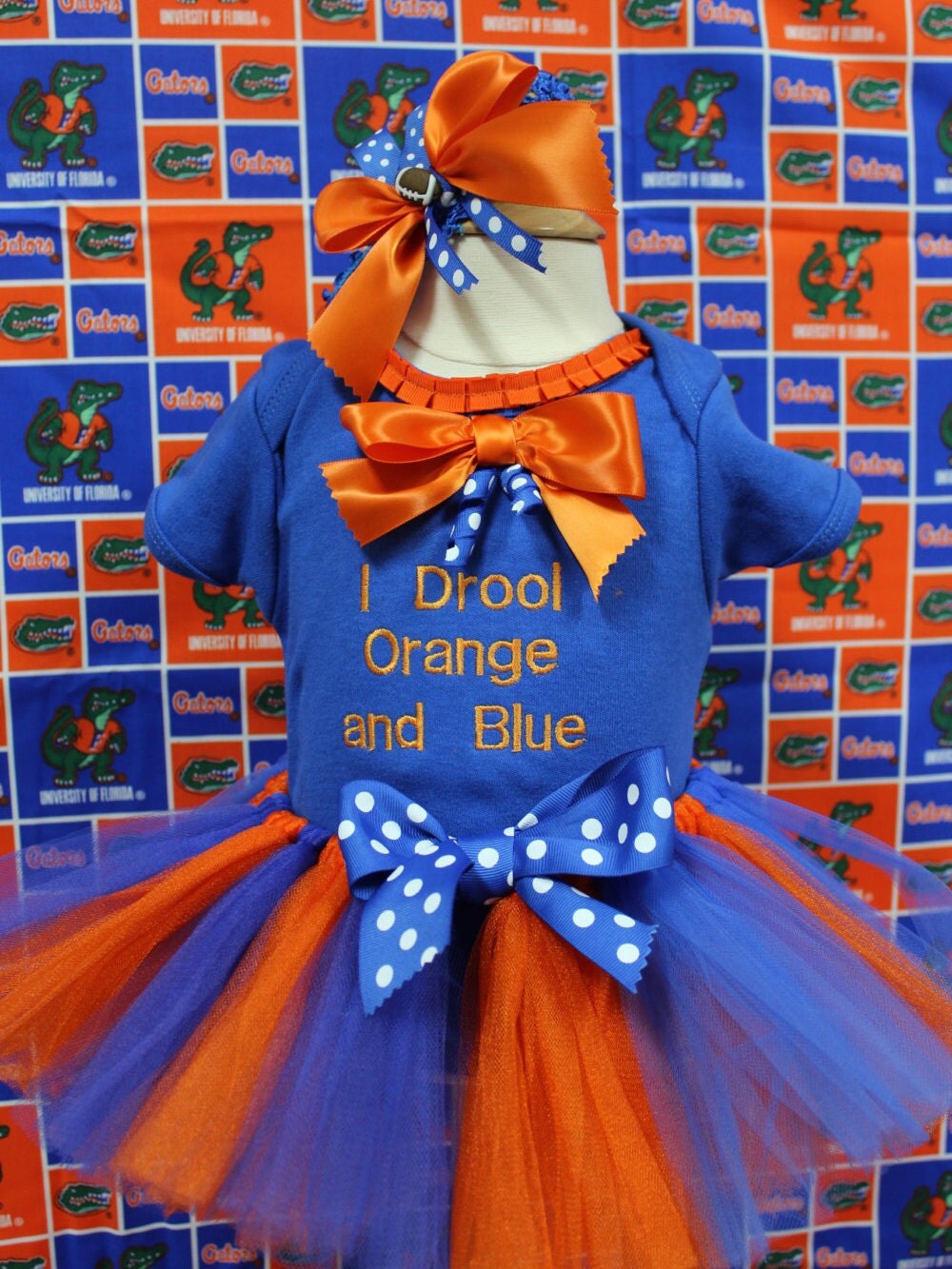 Florida gators baby girl outfit UF Gator bodysuitGator girl
