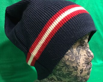 EDDIE BAUER wool beanie/skull cap/sock hat •