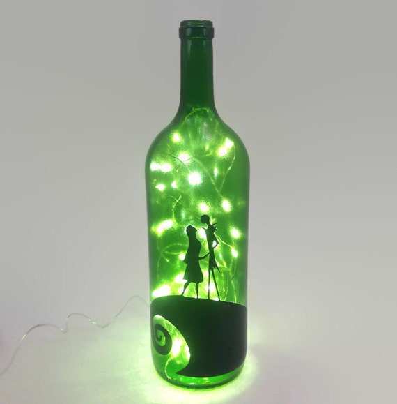 items similar to nightmare before christmas wine bottle items similar to nightmare before christmas wine bottle