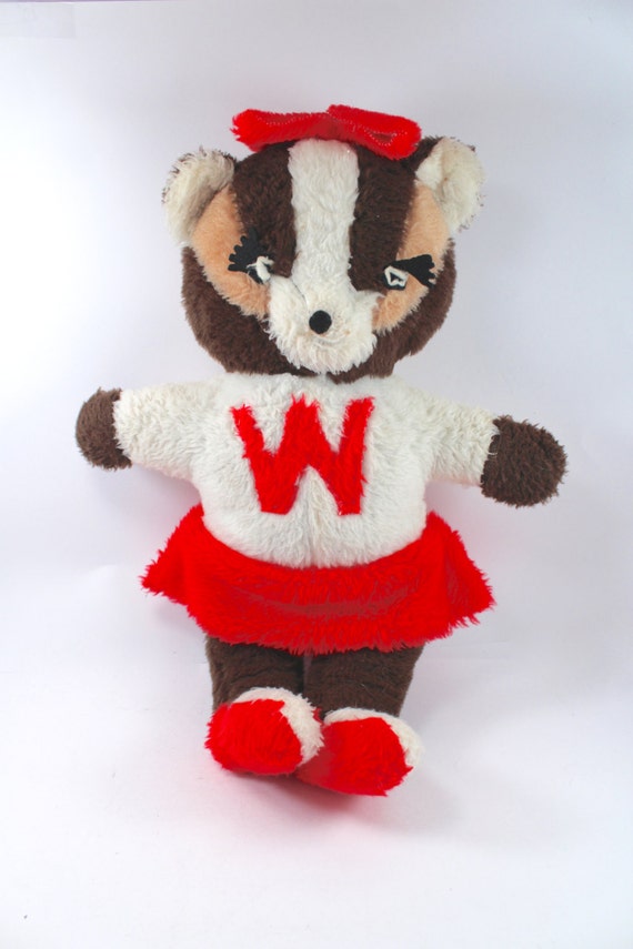 bucky the badger stuffed animal