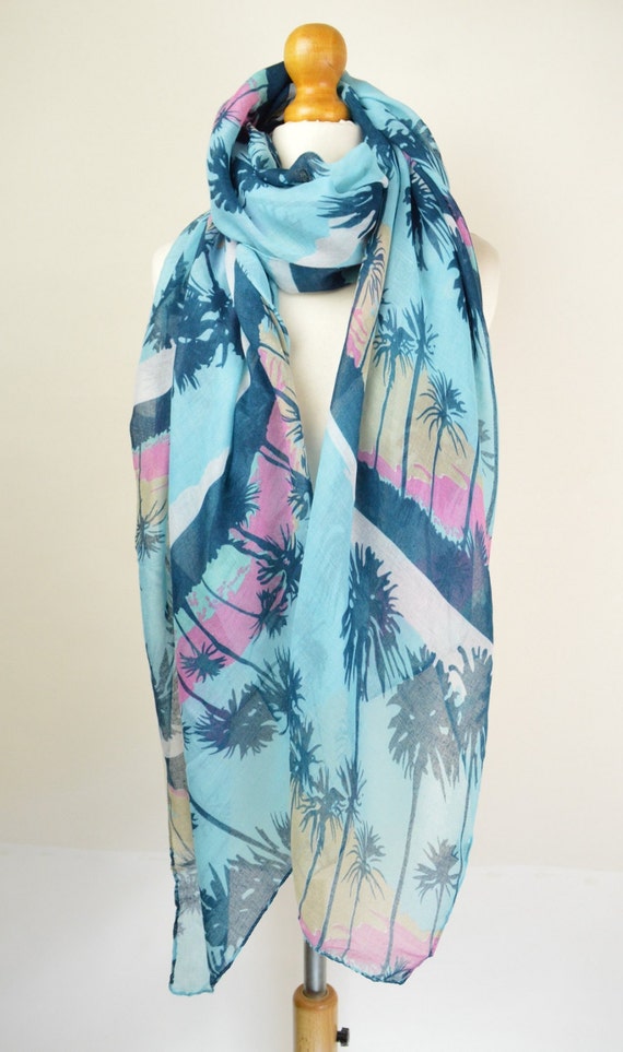 hawaiian print shawls