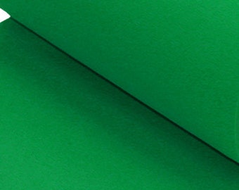 Green Ribbing Stretch fabric for cuffs and waistbands
