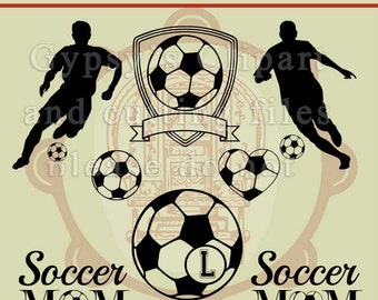 Soccer SVG, Soccer Cameo Silhouette Design, Soccer Cricut Design, Soccer Monogram, , Cutting File, Eps, svg, ai, dxf, png