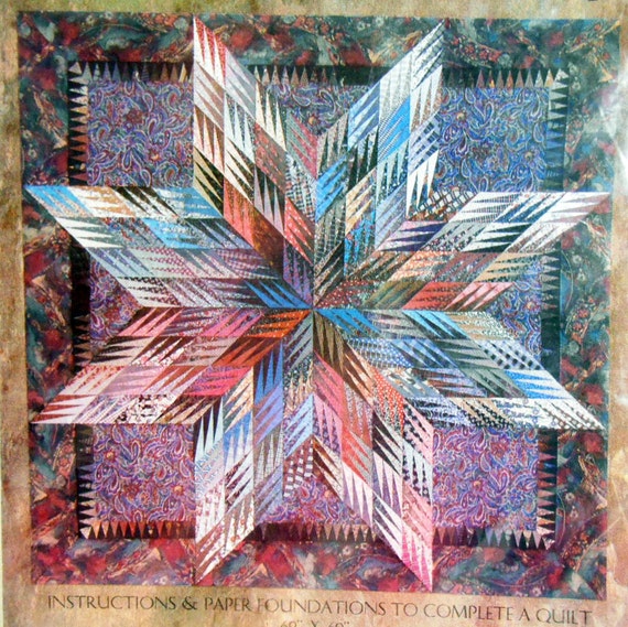 Unusual Lone Star Quilt Pattern