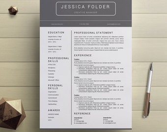 professional resume folder