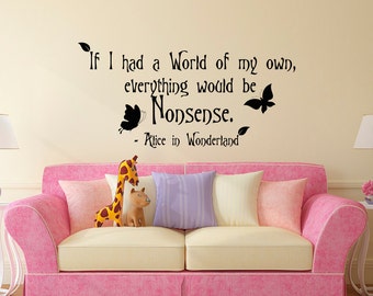 Alice In Wonderland Wall Art it's always tea time wall decal quote alice in wonderland Alice In Wonderland Wall Art it's always tea time wall decal quote alice in wonderland