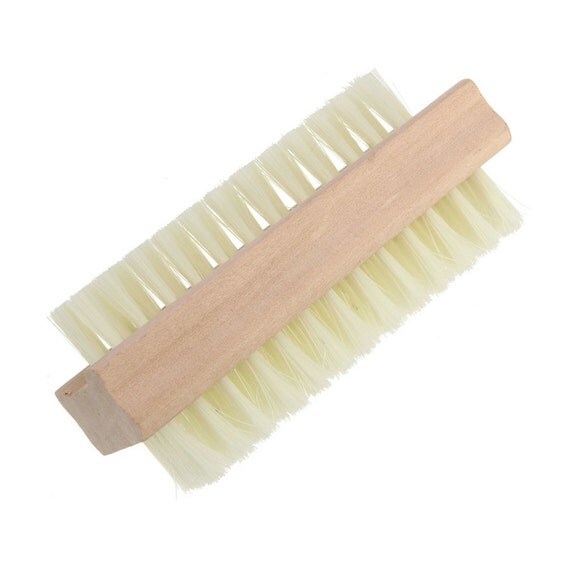 Wooden Double Sided Nail Brush by Starswood on Etsy