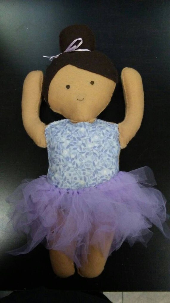 stuffed ballerina doll