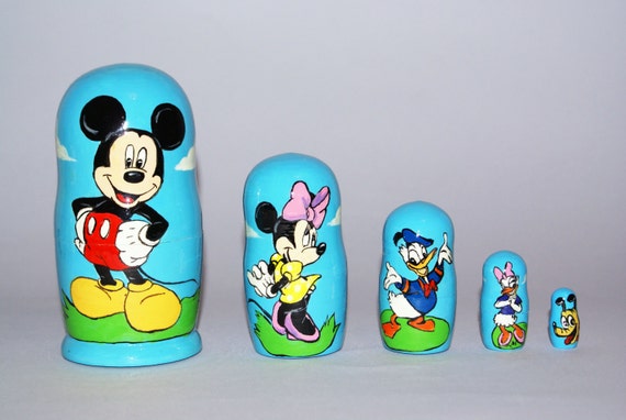 mickey nesting dolls