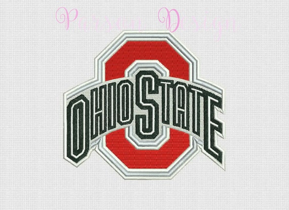 Ohio state buckeyes 4 size embroidery designs by parsondesign Ohio state buckeyes 4 size embroidery designs by parsondesign