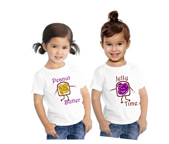 peanut butter and jelly twin shirts