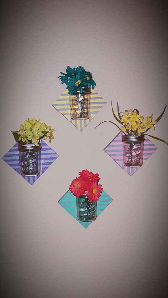Decorative Vase Wall Plaques by TouchofChicCreations on Etsy