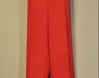 red slacks women's