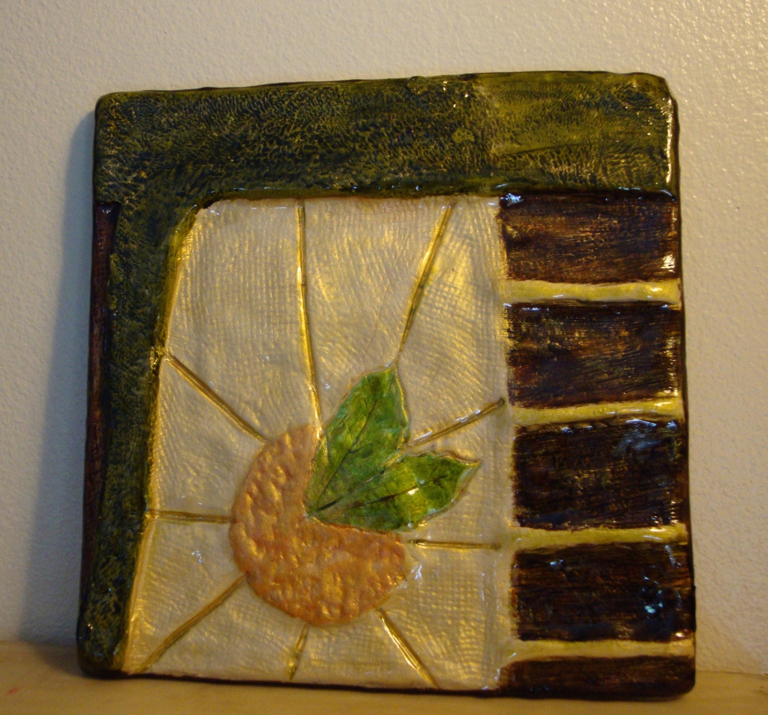 Bas Relief Art Tile