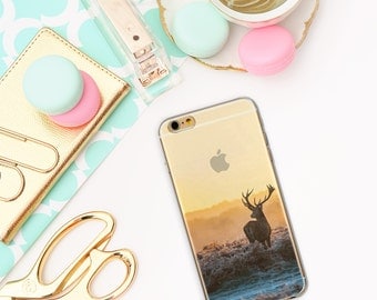 Deer transparent iPhone 6s case, iphone 6 case, iPhone 6s